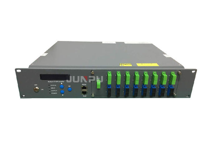 WDM 1310 de Junpu le combinateur 16 de 1490 1550nm Edfa met en communication par sortie de 15dBm 1