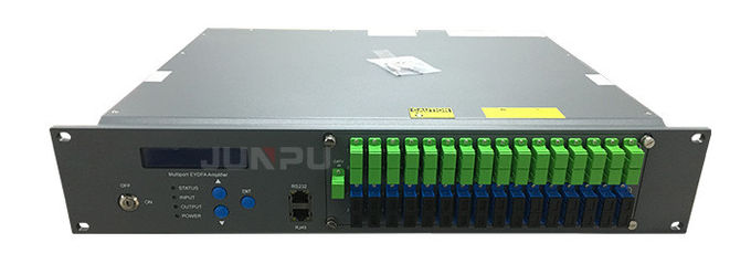 Combinateur de WDM Edfa du réseau FTTH, amplificateur 19dbm de Catv de 8 ports avec le SNMP 7