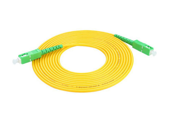 La corde de correction optique recto de fibre de Sc RPA/pullover de fibre optique a adapté la longueur aux besoins du client 3