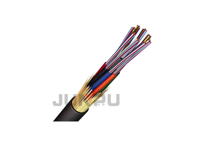 Câbles optiques optiques de 1 du noyau FTTH de fibre d'interface fibre du câble 48 ADSS 1