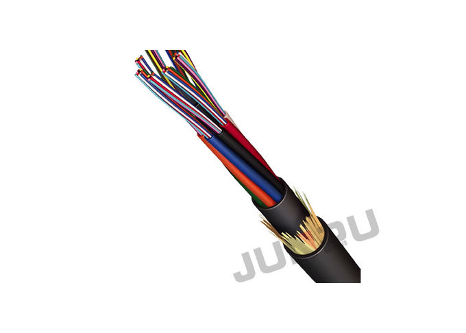 Câble optique de fibre du noyau ADSS de l'antenne 48 de porte avec du PE/à la gaine externe 0