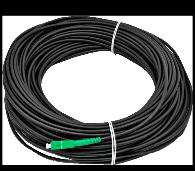 Optique de fibre extérieur, câble d'interface aérien optique des câbles G657A2 de fibre avec le pré-connecteur 0
