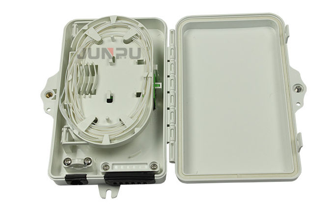 Boîte de distribution optique extérieure gauche de la fibre 6, matériel dans PC+ABS 2