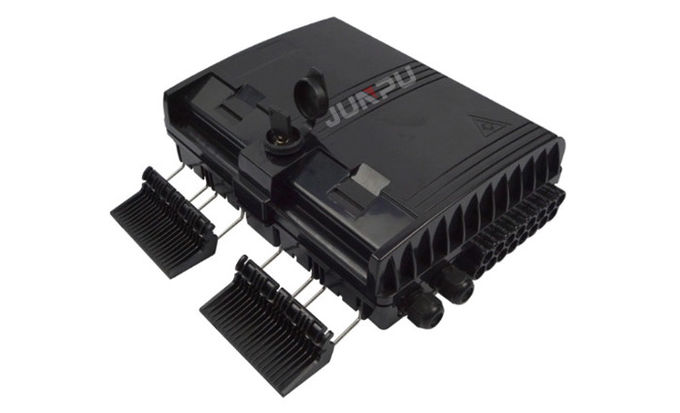 Noircissez 16 le diviseur de PLC de Sc de l'ABS 1X16 de boîte d'arrêt de câble optique de fibre de noyau 2