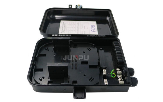 Boîte de distribution optique gauche de fibre de Sc 16 Ftth de Junpu, coffret d'extrémité d'Access de fibre 2