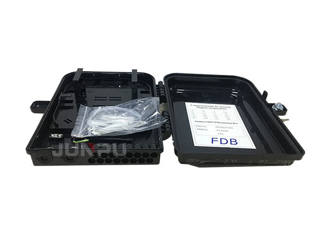 Cabinet de distribution optique extérieur de fibre, câble optique de fibre de boîte noire 0