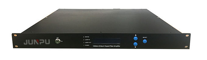 amplificateur optique de Catv du port 1550nm 4 chaque puissance élevée de support de la sortie 16dbm 1U 1