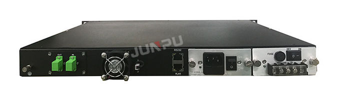 L'amplificateur optique 1550nm 8 de Catv EDFA de réseau met en communication 18dbm Sc RPA 1U 5