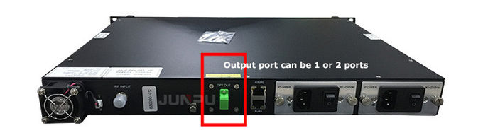 combinateur optique optique de l'amplificateur 20dbm FTTX Pon de WDM EDFA des ports 1550nm 32 1