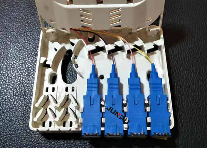 Boîte de distribution de fibre optique, boîte d'arrêt de câble optique de fibre 0