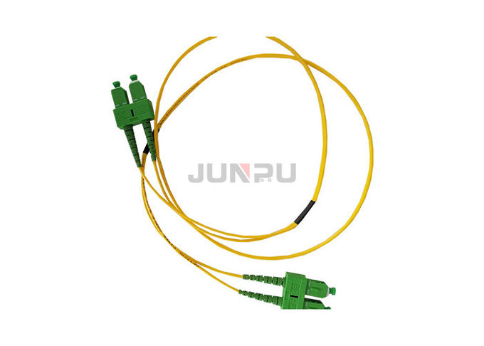 Tresse optique unimodal duplex de la fibre G675A2, Sc RPA de câble de correction de fibre 0
