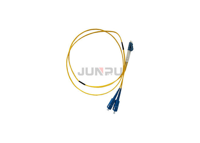 Câble optique de correction de fibre de FC-APC, corde de correction de fibre de FC-PC, jaune et LSZH 2